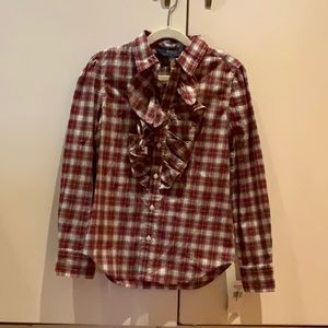 Checkered flannel shirt